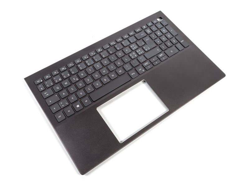 Dell Vostro 5501/5502 Palmrest & SWISS Backlit Keyboard - 0W7PK2 + 0WWX5W (RV89H)