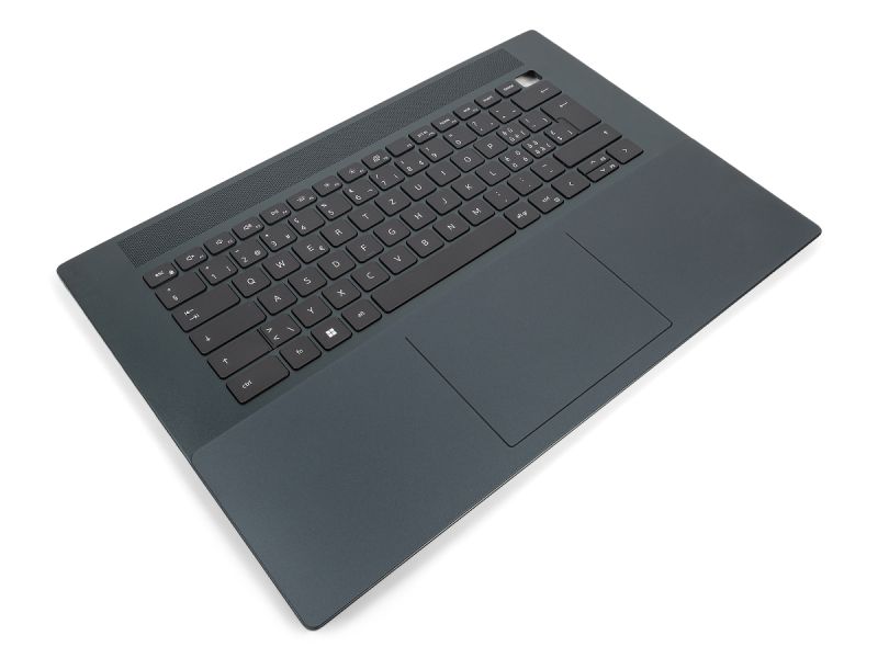 Dell Inspiron 7620 RTX 3060 Dark Green Palmrest & Touchpad & SWISS Backlit Keyboard - 0KRP8J + 055V9T (V7VDF)