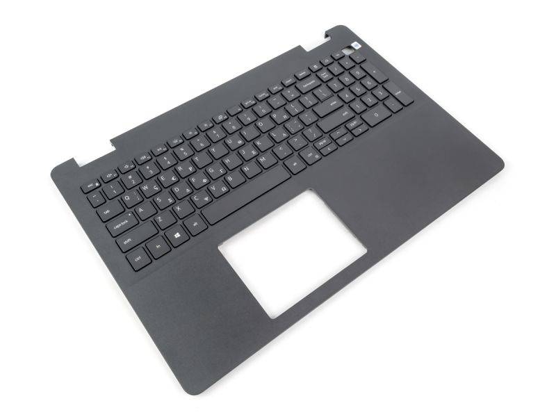 Dell Inspiron 3501/3502/3505 Black Palmrest & GREEK Backlit Keyboard - 033HPP + 0WWTW2 (06GM8)