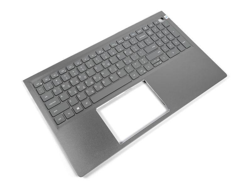 Dell Inspiron 5510/5518 Thunderbolt Palmrest & GREEK Backlit Keyboard - 0MK2CK + 011W51 (1TFN4)