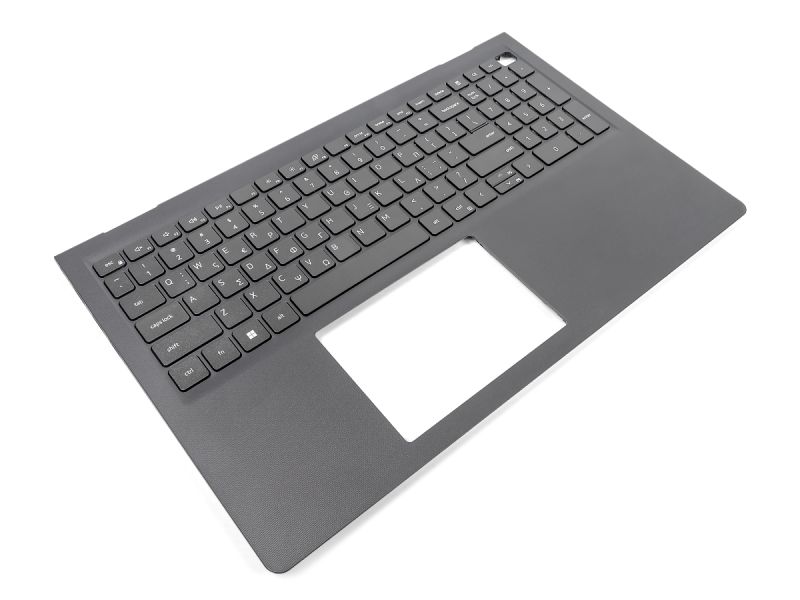 Dell Vostro 3510/3515/3520/3525 Palmrest & GREEK Keyboard - 0TPXKP (T2VDJ) - Black