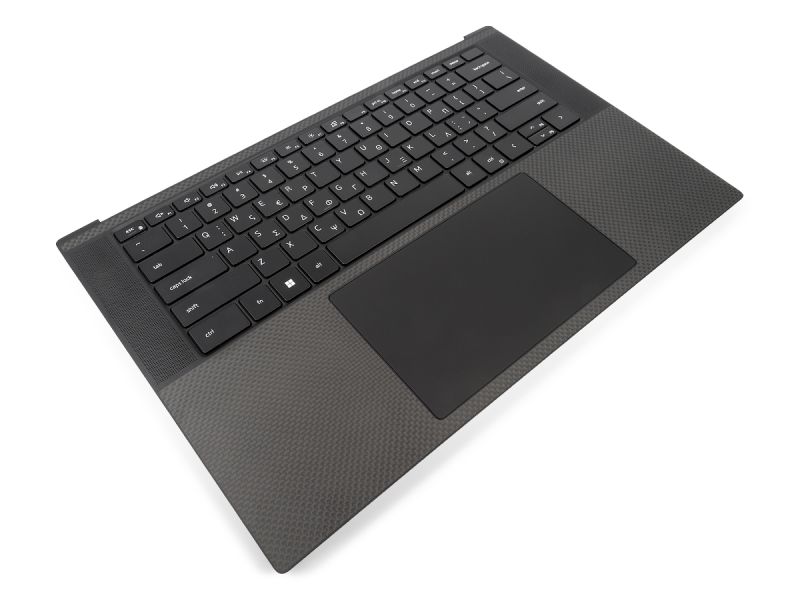 Dell XPS 9520 & Precision 5570 Palmrest, Touchpad & GREEK Backlit Keyboard - 0GN0D2 + 0D1W17 (M408Y)