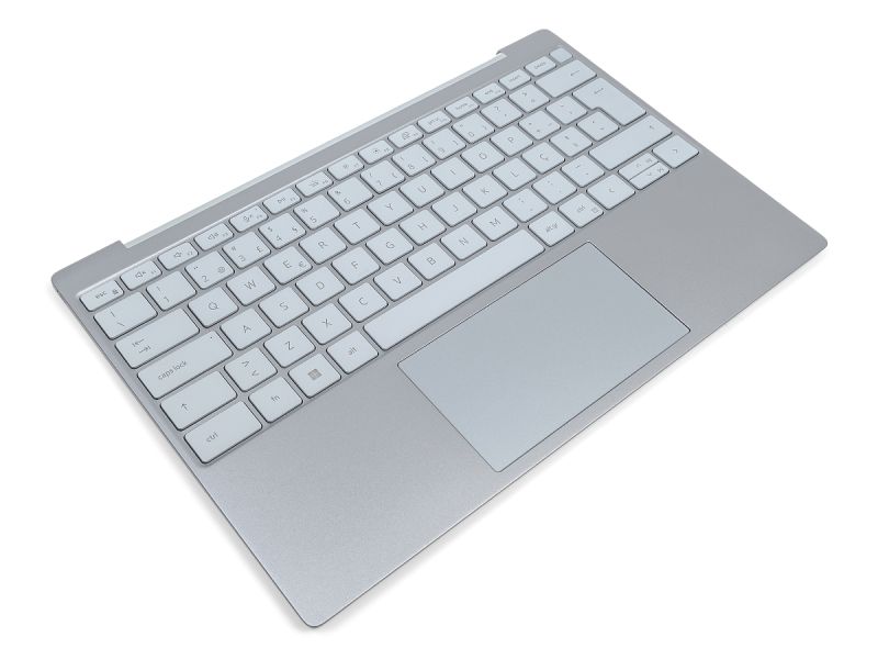 Dell XPS 9315 Palmrest, Touchpad & PORTUGUESE Backlit Keyboard - 04N9X3 + 0FWJK4 (MT4TG) - Sky