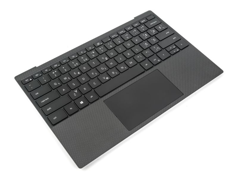 Dell XPS 9300/9310 Palmrest/Touchpad & SOUTH SLAVIC Backlit Keyboard - 0Y75C4 + 0842JJ-S