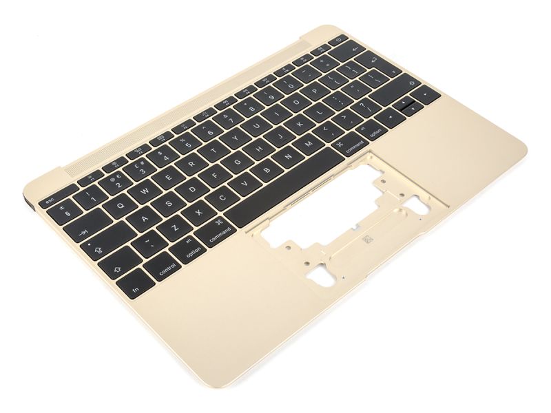 MacBook 12 A1534 Gold Palmrest with UK ENGLISH Backlit Keyboard (2015)