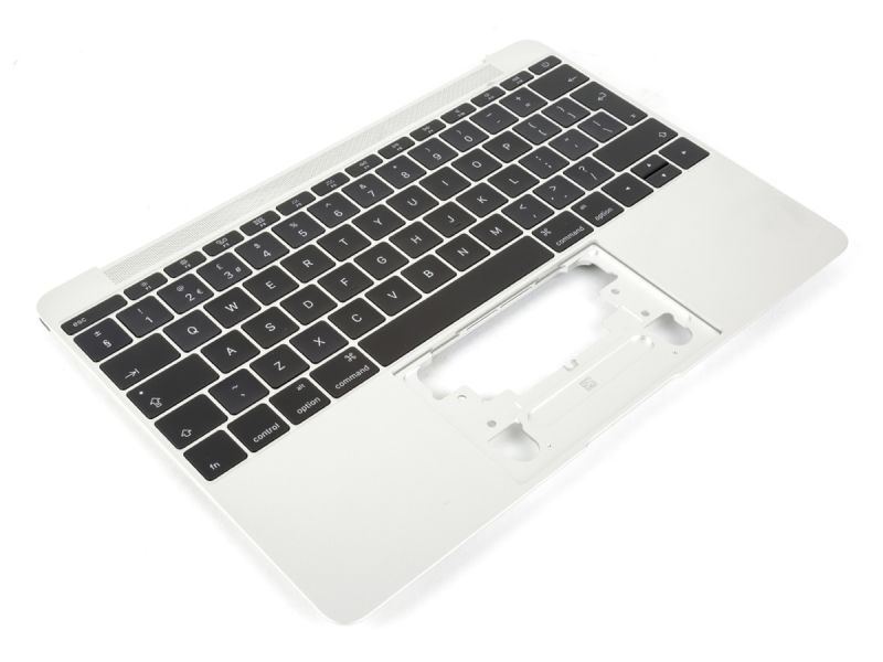 MacBook 12 A1534 Silver Palmrest with UK ENGLISH Backlit Keyboard (2015)
