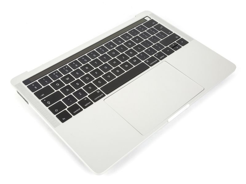 MacBook Pro 13 Touch Bar A1706 Silver Palmrest + Touchpad + Battery + UK ENGLISH Keyboard (2016/2017)