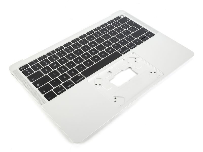 MacBook Air 13 A1932 Silver Palmrest with UK ENGLISH Keyboard (2018/2019)