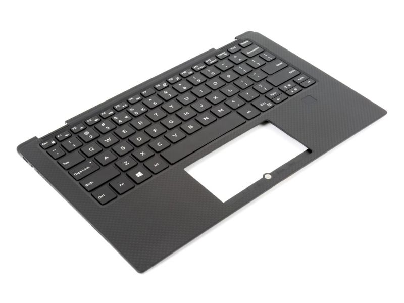Dell XPS 9365 2-in-1 Biometric Palmrest & US/INT ENGLISH Backlit Keyboard - 089GD9 + 0K0P6H