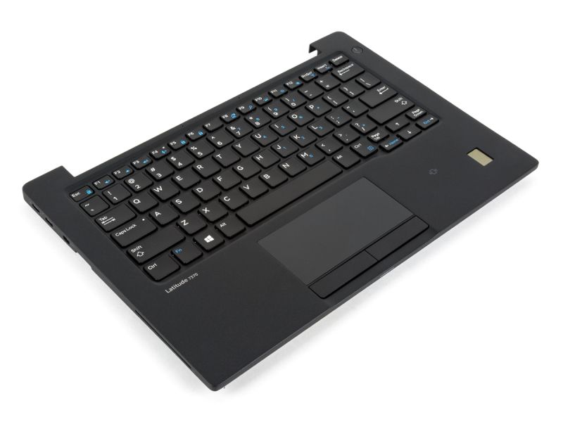 Dell Latitude 7370 Biometric Palmrest, Touchpad & US ENGLISH Backlit Keyboard - 0FCTRR + 0KTYW0
