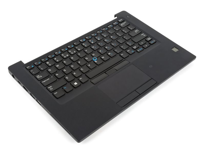 Dell Latitude 7490 Dual Point Biometric Palmrest, Touchpad & US ENGLISH Backlit Keyboard - 0N0T29 + 0F2X80