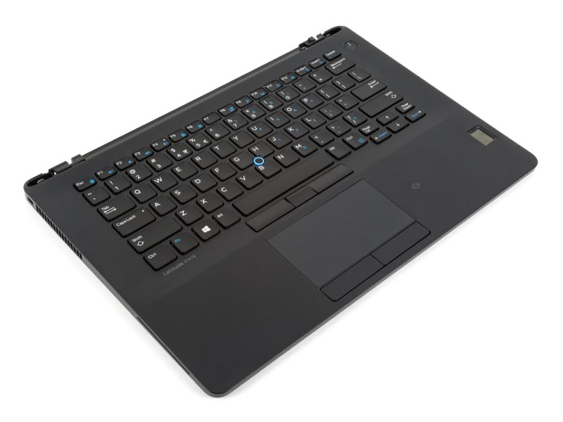 Dell Latitude E7470 Dual Point Biometric Palmrest, Touchpad & US ENGLISH Backlit Keyboard - 009Y17 + 0F2X80