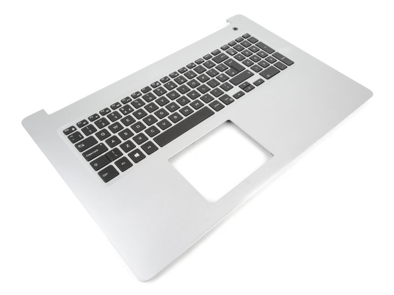 Dell Inspiron 5770/5775 Silver Palmrest & UK ENGLISH Backlit Keyboard - 0GV9FW + 09J9KG