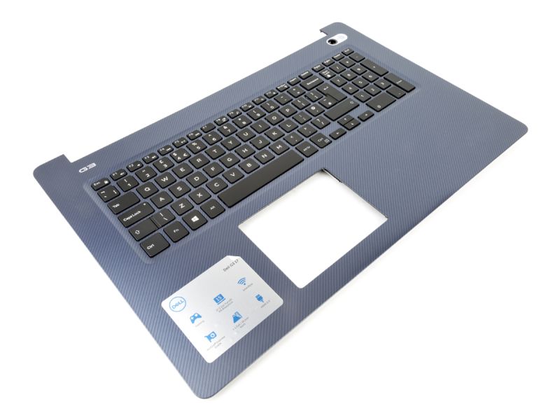 Dell G3-3779 Recon Blue Palmrest & UK ENGLISH Backlit Keyboard - 06XX1G + 09J9KG