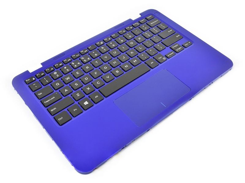 Dell Inspiron 11-3162/3164 Blue Palmrest, Touchpad & US ENGLISH Keyboard - 0DRTK1