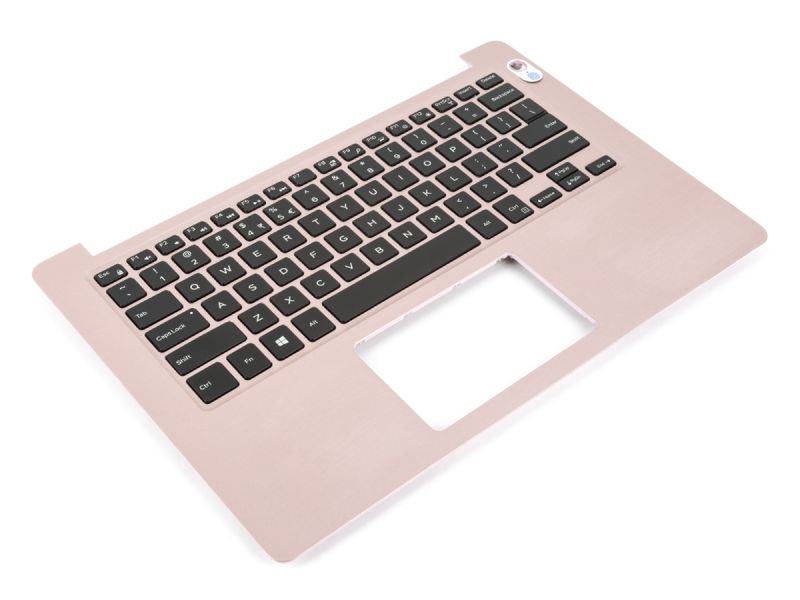 Dell Inspiron 5370 Pink Palmrest & US/INT ENGLISH Backlit Keyboard - 05WXM1 + 0M9DMK