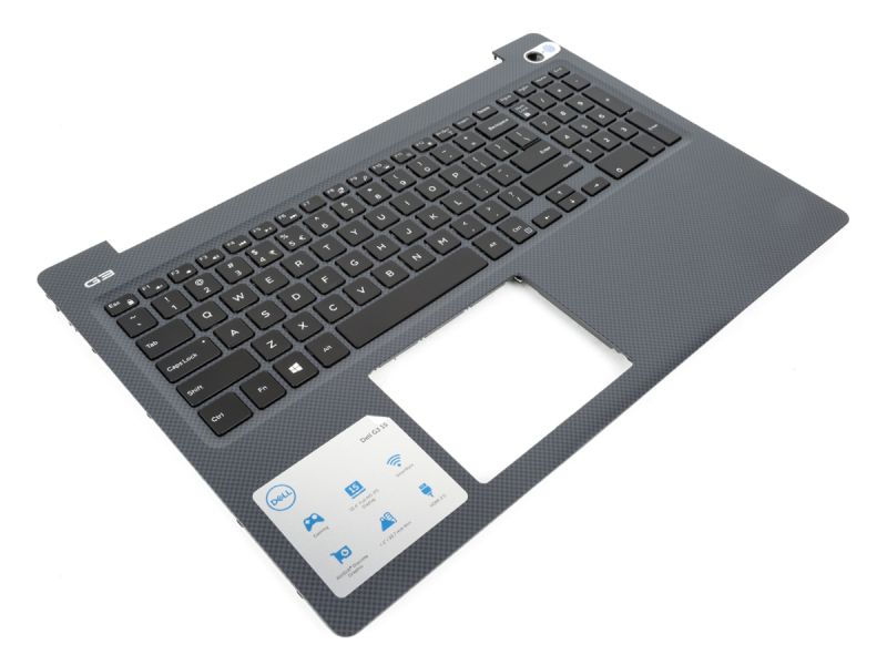 Dell G3-3579 Black Palmrest & US/INT ENGLISH Backlit Keyboard - 0N4HJH + 0GGVTH