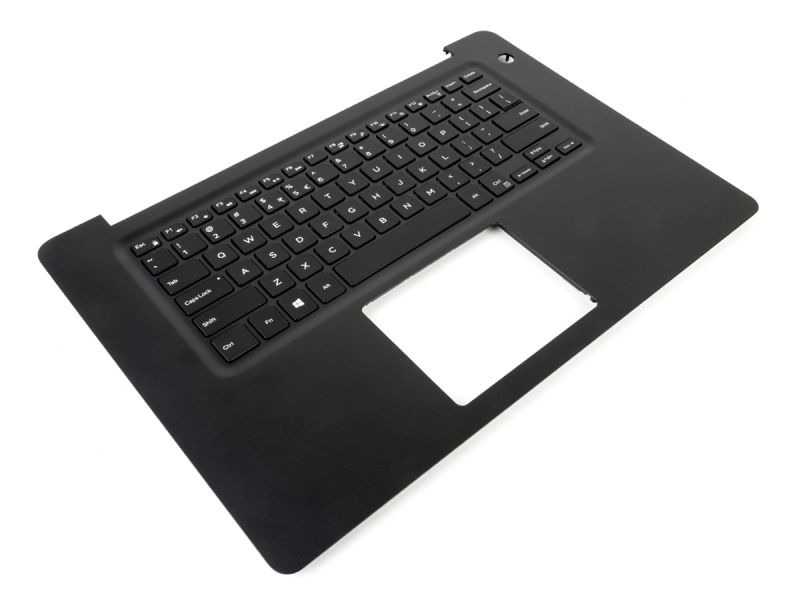 Dell Vostro 5581 Palmrest w/o Biometric & US ENGLISH Backlit Keyboard - 06YC5J + 046MX5