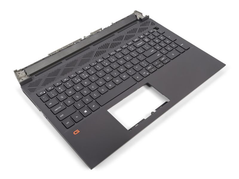 Dell G15 5510/5511/5515 Dark Shadow Palmrest & US/INT ENGLISH Backlit Keyboard - 04XJ3D + 00WNM6 (92G77)