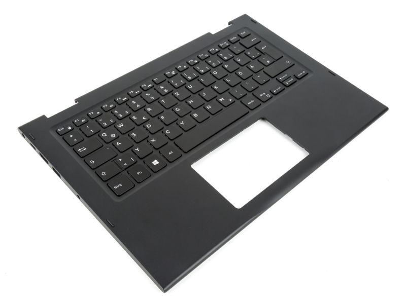 Dell Latitude 3390 2-in-1 Palmrest & GERMAN Backlit Keyboard - 0XVH3H + 0DMH2R