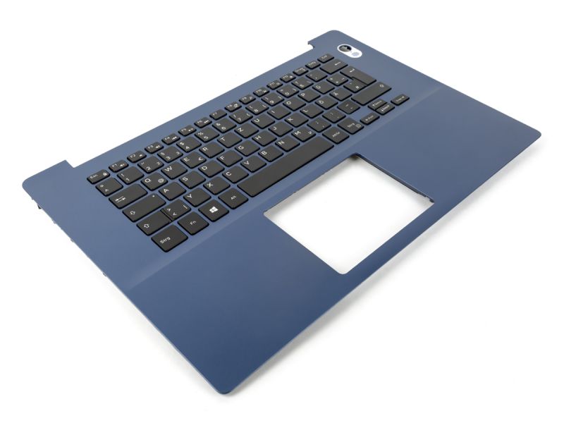 Dell Inspiron 5580/5585 Blue Palmrest & GERMAN Backlit Keyboard - 05P4P3 + 0JWPXC