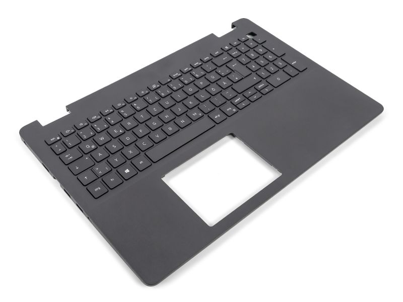 Dell Inspiron 3501/3502/3505 Black Palmrest & GERMAN Backlit Keyboard - 01FPW2 + 05TPPT (0P9M8)