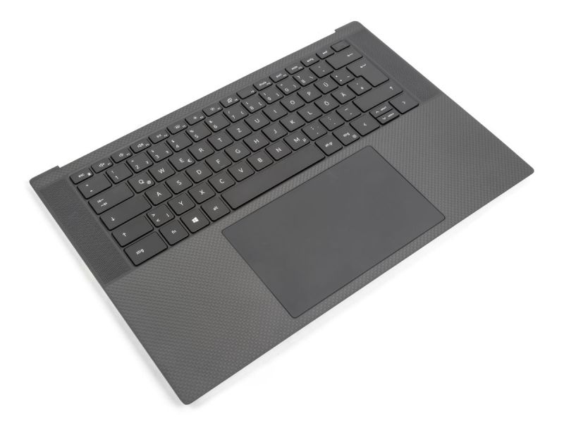 Dell XPS 9500/9510/9520 Palmrest, Touchpad & GERMAN Backlit Keyboard - 0G6RGD + 0JWYNF (FGYH1)