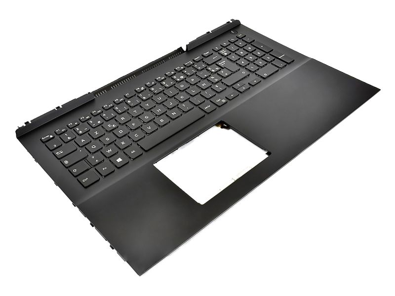Dell Inspiron 7566/7567 Palmrest & FRENCH Backlit Keyboard - 0MDC8K + 0CMH7P
