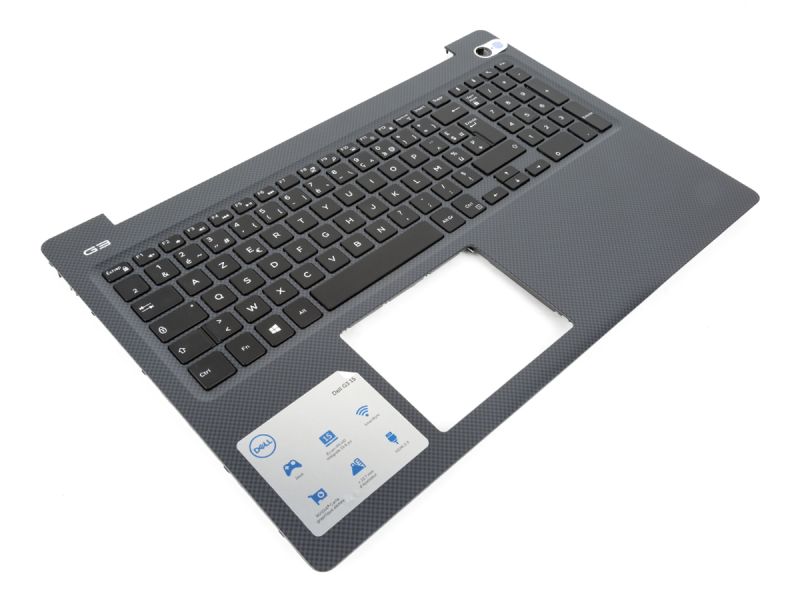 Dell G3-3579 Black Palmrest & FRENCH Backlit Keyboard - 0N4HJH + 0CMH7P