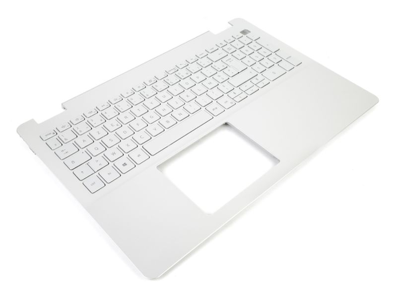 Dell Inspiron 5584 Silver Palmrest & FRENCH Backlit Keyboard - 0DFX5J + 0TJFR5
