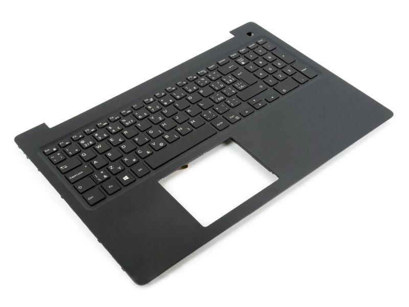 Dell Inspiron 5570/5575 Black Palmrest & CZECH/SLOVAK Backlit Keyboard - 0V1H3J / 08D7T9 + 0T3C9W