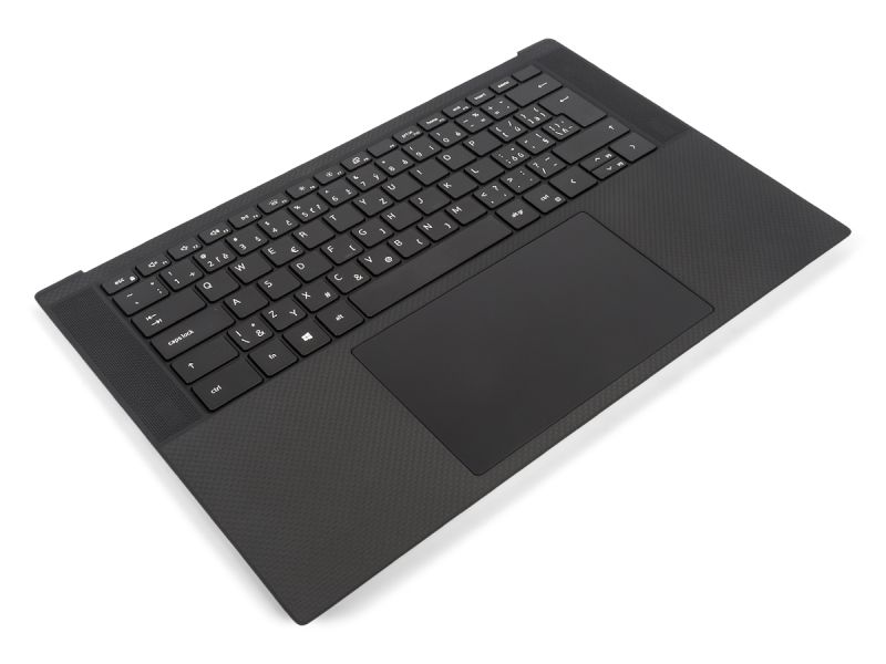 Dell XPS 9500/9510/9520 Palmrest, Touchpad & CZECH/SLOVAK Backlit Keyboard - 0RHFRN + 0R7VG7 (1TKJK)