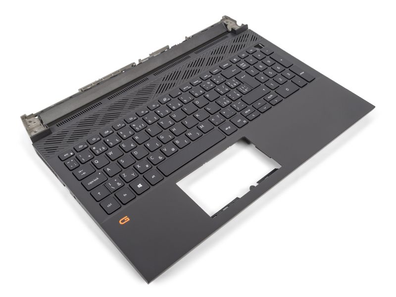 Dell G15 5520/5521/5525 Palmrest & CZECH/SLOVAK Backlit Keyboard - 0MF33N + 04KFWR (N86R4) - Dark Shadow