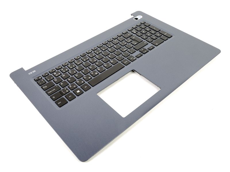 Dell G3-3779 Recon Blue Palmrest & CZECH/SLOVAK Backlit Keyboard - 06XX1G + 0T3C9W