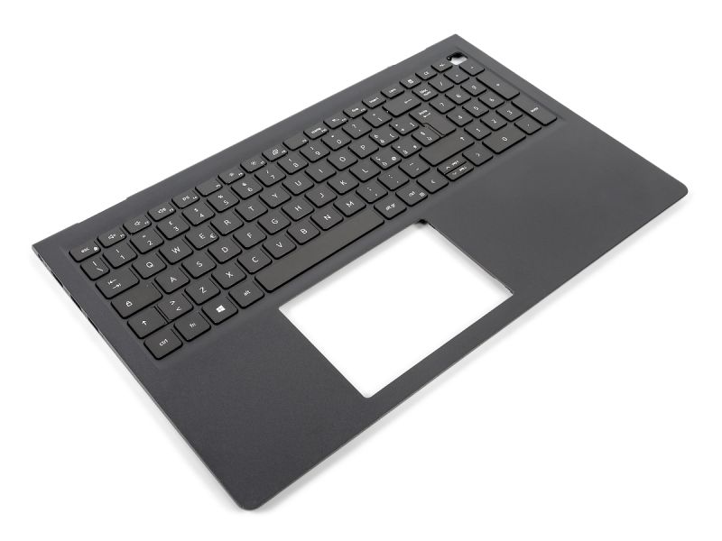 Dell Inspiron 3510/3511/3515/3520/3525 Palmrest & ITALIAN Keyboard - 054WVM (1FFJT) - Black