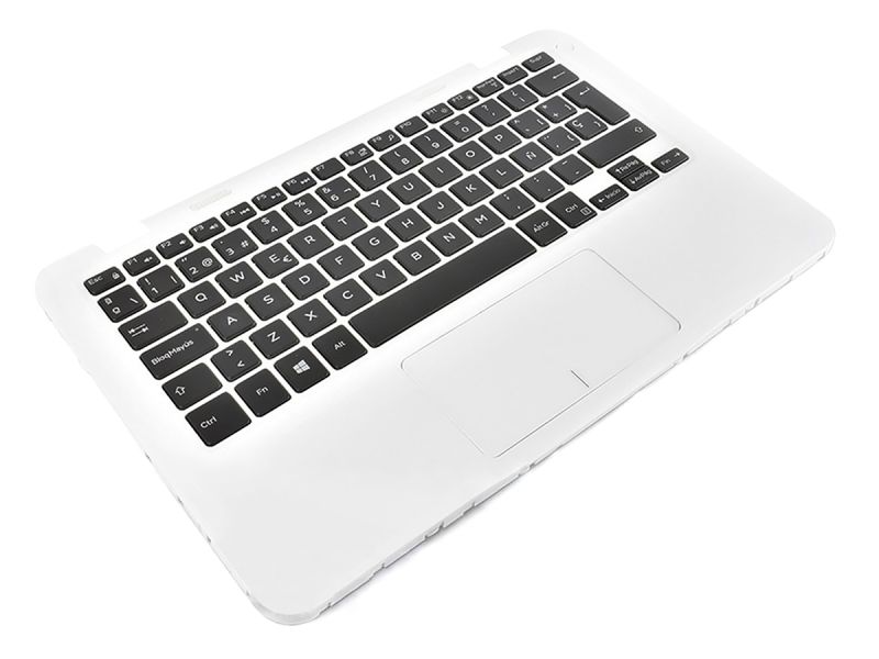 Dell Inspiron 11-3162/3164 White Palmrest, Touchpad & SPANISH Keyboard 