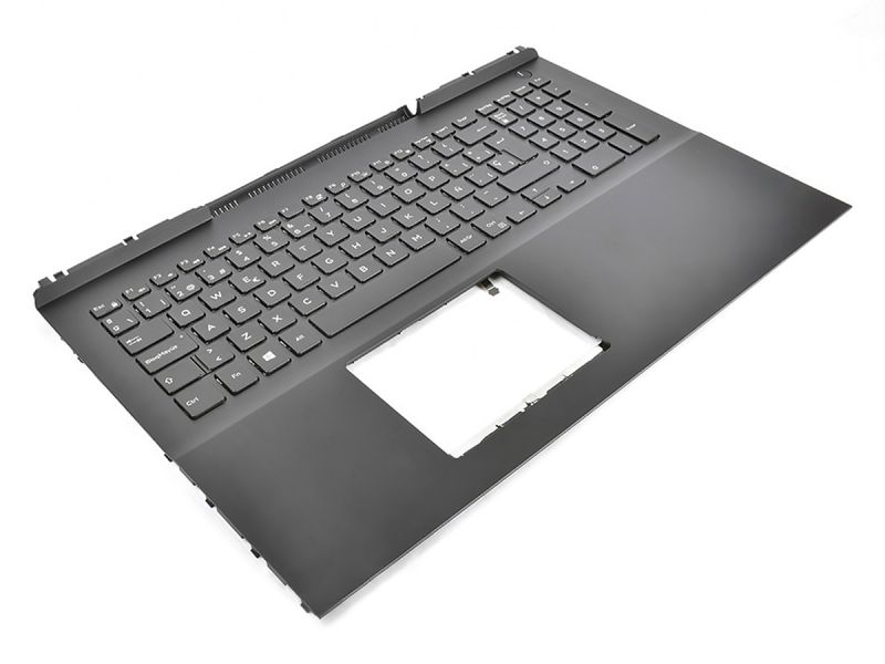 Dell Inspiron 7566/7567 Palmrest & SPANISH Backlit Keyboard - 0MDC8K + 0FYR04