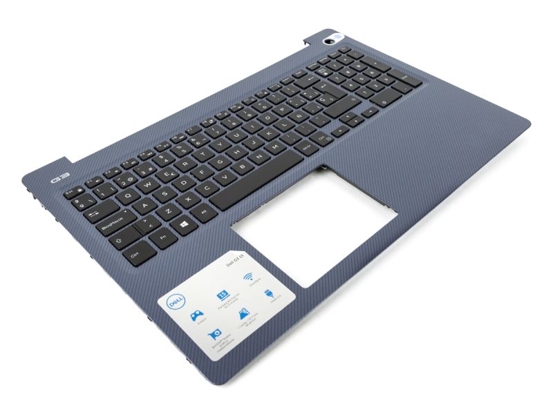 Dell G3-3579 Blue Palmrest & SPANISH Backlit Keyboard - 07TMPH + 0FYR04