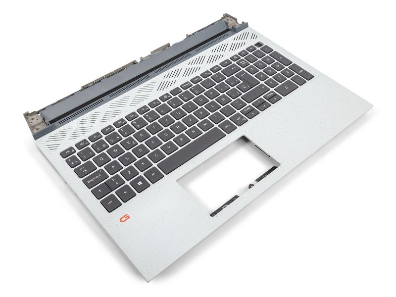 Dell G15 5520/5521/5525 Palmrest & SPANISH Backlit Keyboard - 09YDP0 + 0Y2TMX (WYDTV) - Phantom Grey