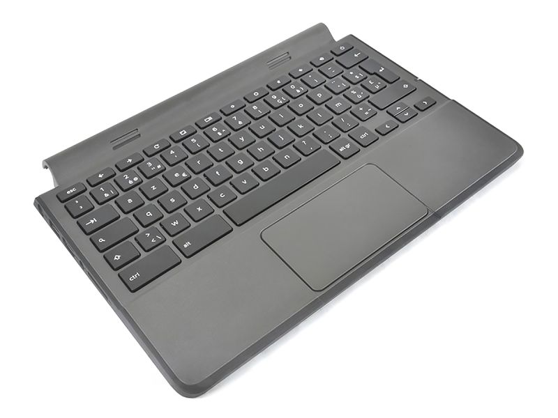 Dell Chromebook 11-3120 Palmrest, Touchpad & BELGIAN Keyboard (Grey Trim) 