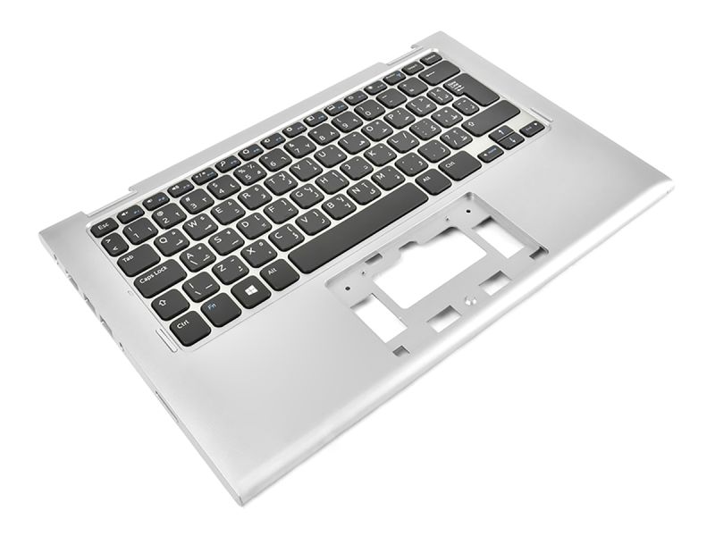 Dell Inspiron 11-3147/3148 Silver Palmrest & ARABIC Keyboard - 0FPRN8 + 0Y2XCP