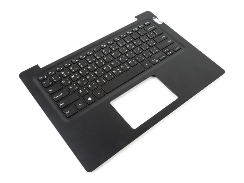 Dell Vostro 5481 Palmrest & ARABIC Backlit Keyboard - 0H52M6 + 007RTJ