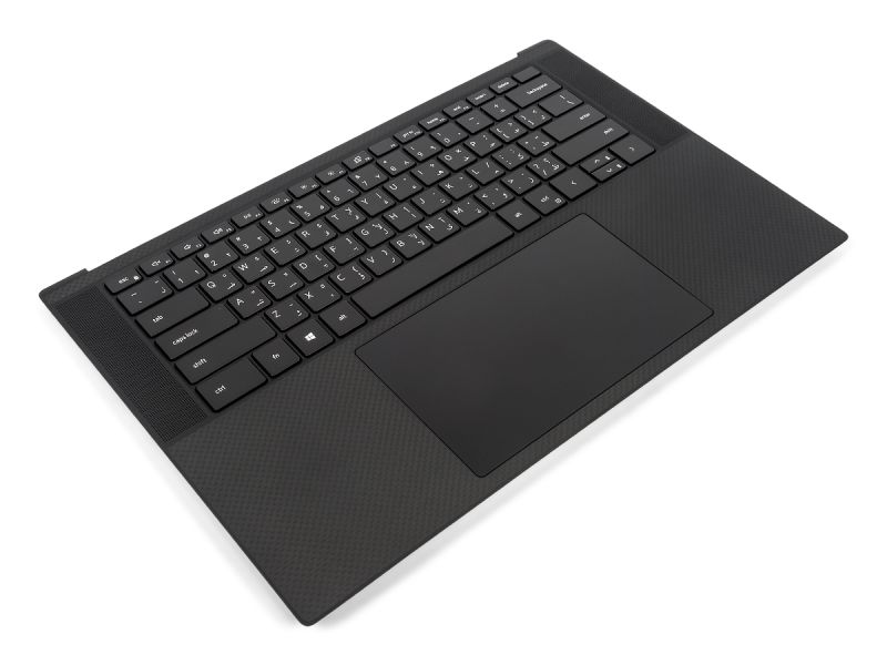 Dell XPS 9500/9510/9520 Palmrest, Touchpad & ARABIC Backlit Keyboard - 05Y9T0 + 03DP3K (1RT63)