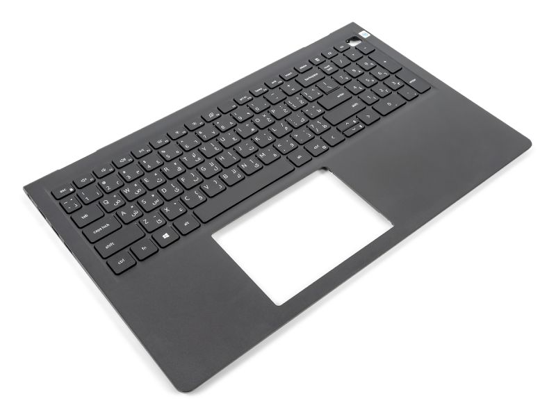 Dell Vostro 3510/3515/3520/3525 Palmrest & ARABIC Backlit Keyboard - 0TPXKP (W2TMP) - Black