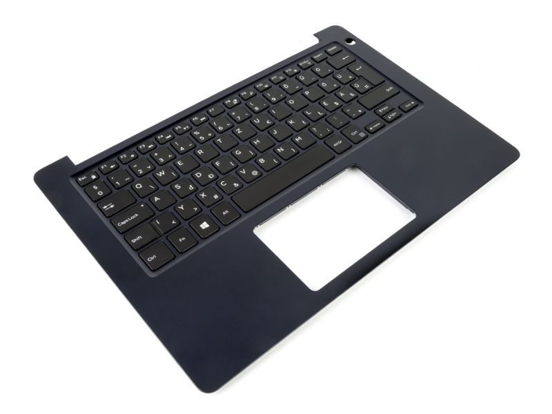 Dell Inspiron 5370 Black Palmrest & HUNGARIAN Backlit Keyboard - 0XDHWP + 0C0F71