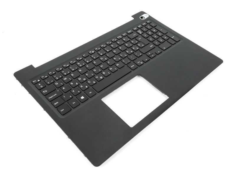 Dell Inspiron 5570/5575 Black Palmrest & HUNGARIAN Backlit Keyboard - 0V1H3J / 08D7T9 + 0TJRHX