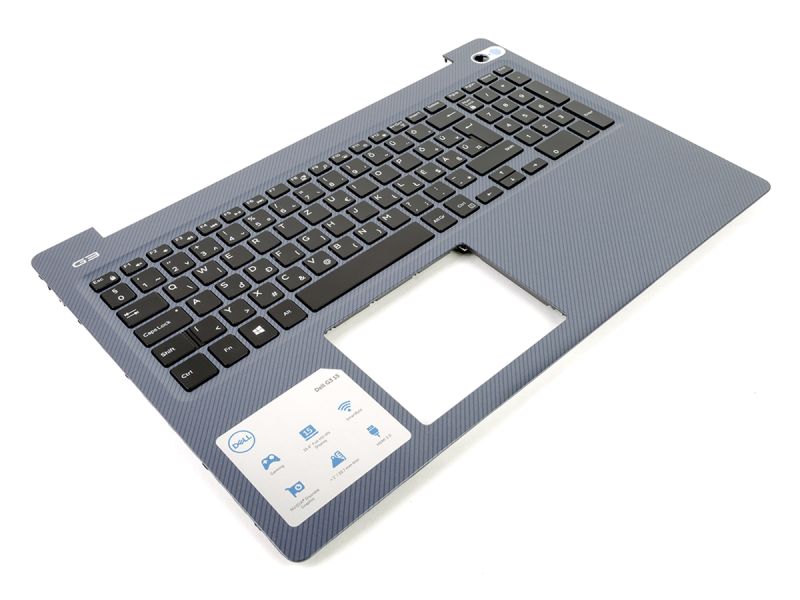 Dell G3-3579 Blue Palmrest & HUNGARIAN Backlit Keyboard - 07TMPH + 0TJRHX