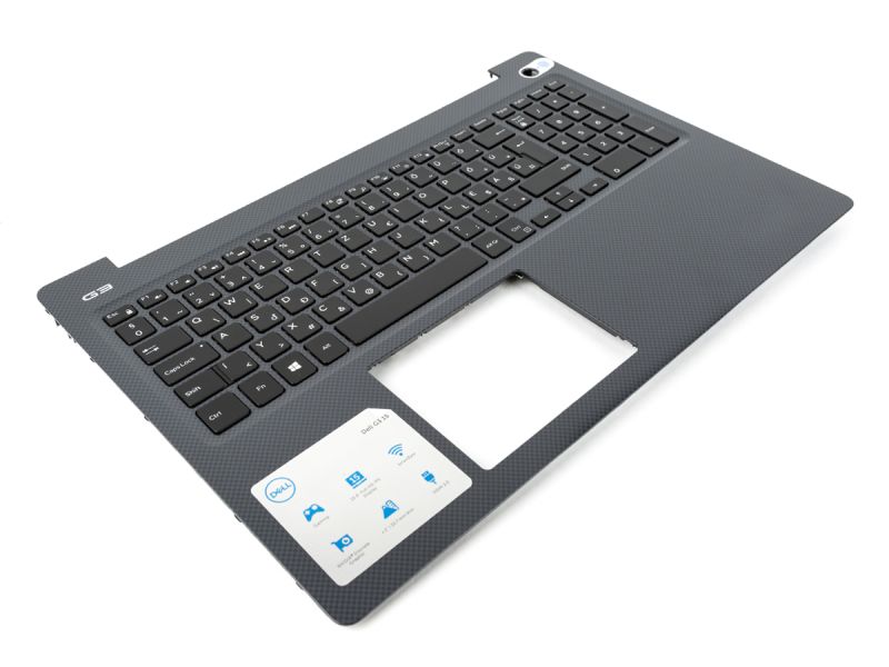 Dell G3-3579 Black Palmrest & HUNGARIAN Backlit Keyboard - 0N4HJH + 0TJRHX