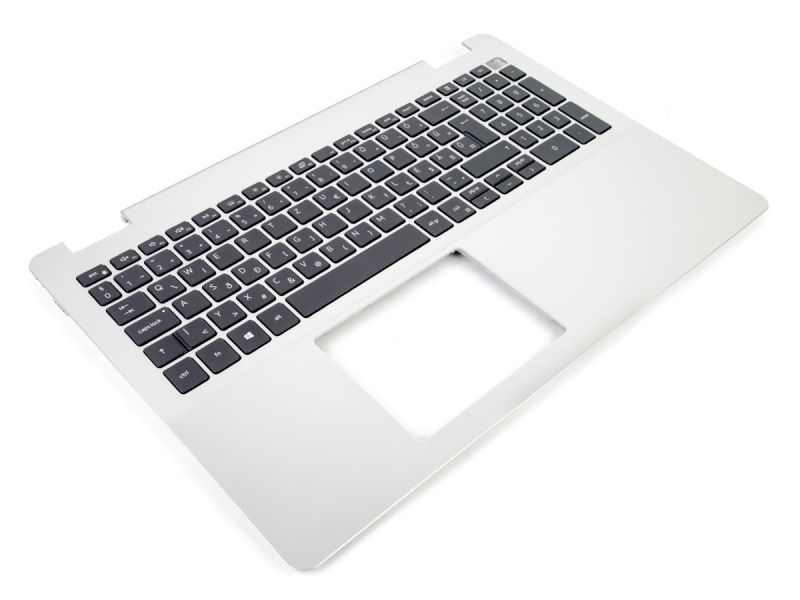 Dell Inspiron 5584 Silver Palmrest & HUNGARIAN Backlit Keyboard - 0DFX5J + 06KJ0H