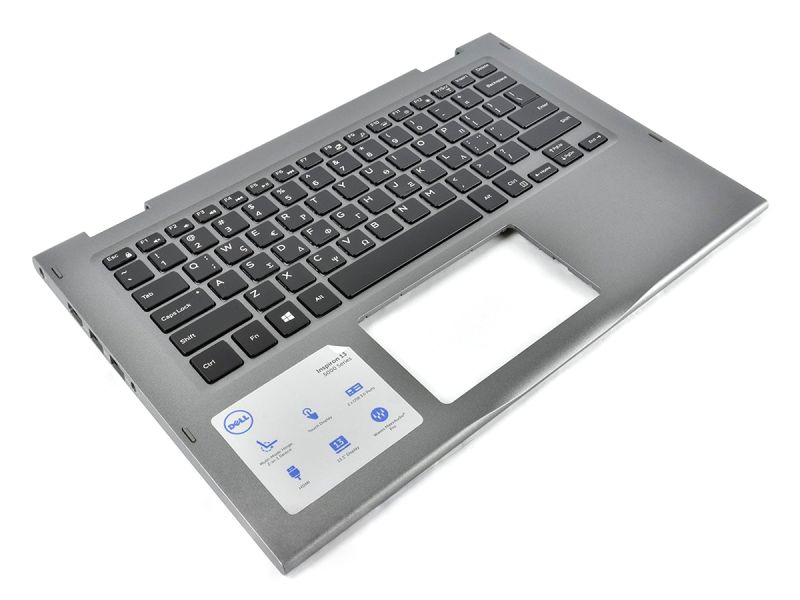 Dell Inspiron 5379 2-in-1 Palmrest & GREEK Backlit Keyboard - 0JCHV0 + 09T0TK